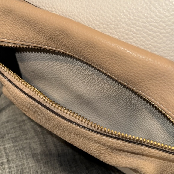 Coach Colorblock Charlie Pebbled Leather Backpack - Picture 13 of 17